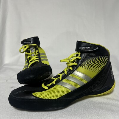 ADIDAS Response 3 Wrestling Shoes Mens 12.5 G62632 boxing lifting MMA EUC