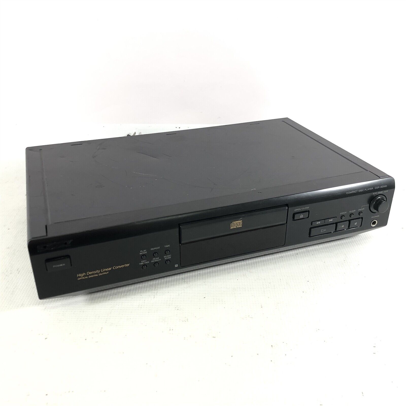 Sony CDP-XE500 Single Disc CD Player - Tested Working - NO Sony CDP-XE500 Single Disc CD Player - Tested Working - NO