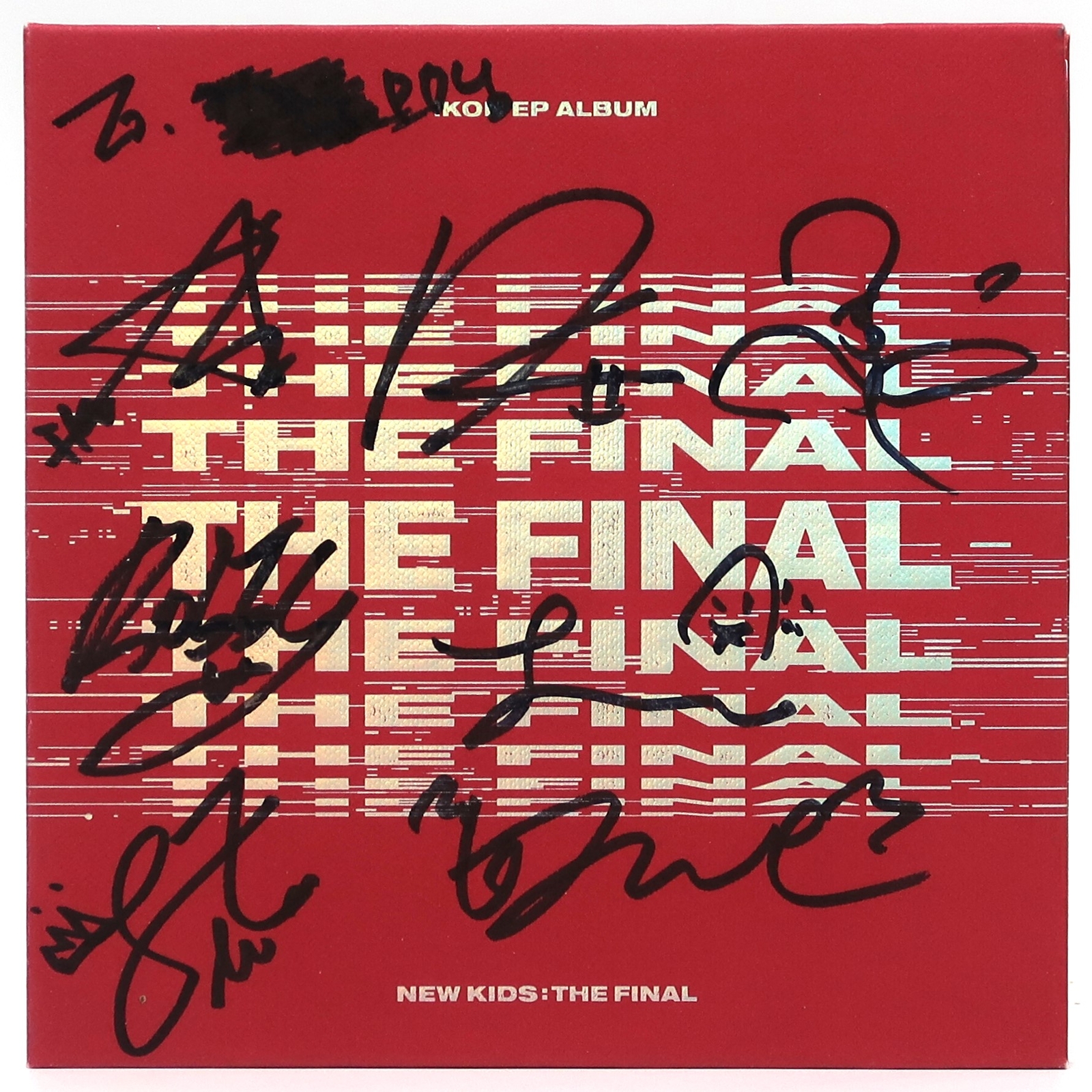 Ikon - New Kids: The Final Signed Autographed CD Album Promo