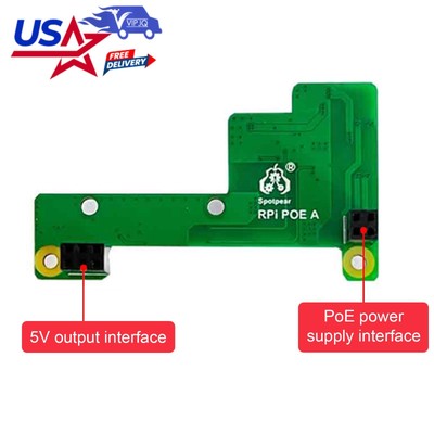 Raspberry Pi Poe Ethernet Power Supply Expansion Board For Raspberry Pi 3B+/4B