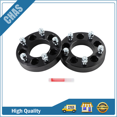(2) 5x5 to 5x135 Wheel Adapters 1.25'' 5x127 Hub to 5x135 Wheel Fits Chevy Dodge