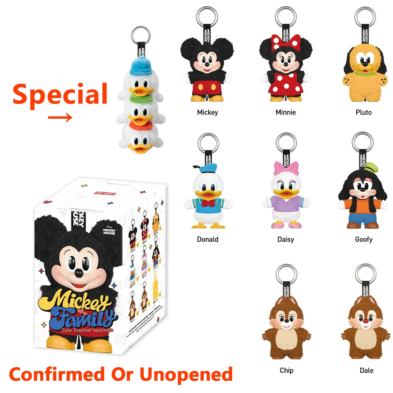 【完全未開封】POPMART Mickey Family 正規品 2個 PopMart Mickey Family Plush - Blind Box – TokyoGrabHI