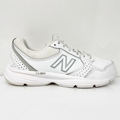 

New Balance Womens 411 V1 WA411LW1 Белая повседневная обувь Кроссовки Размер 7,5 B, Белый, 411 V1