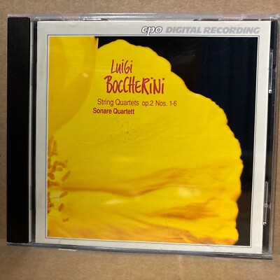 Boccherini: String Quartets Op. 2 Nos. 1-6-Sonare Quartett, CPO