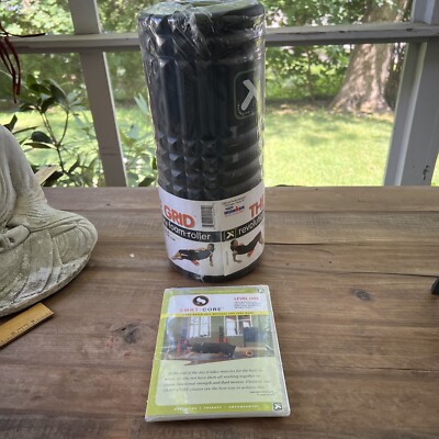TriggerPoint Grid Foam Roller Black with DVD SMRT-Core