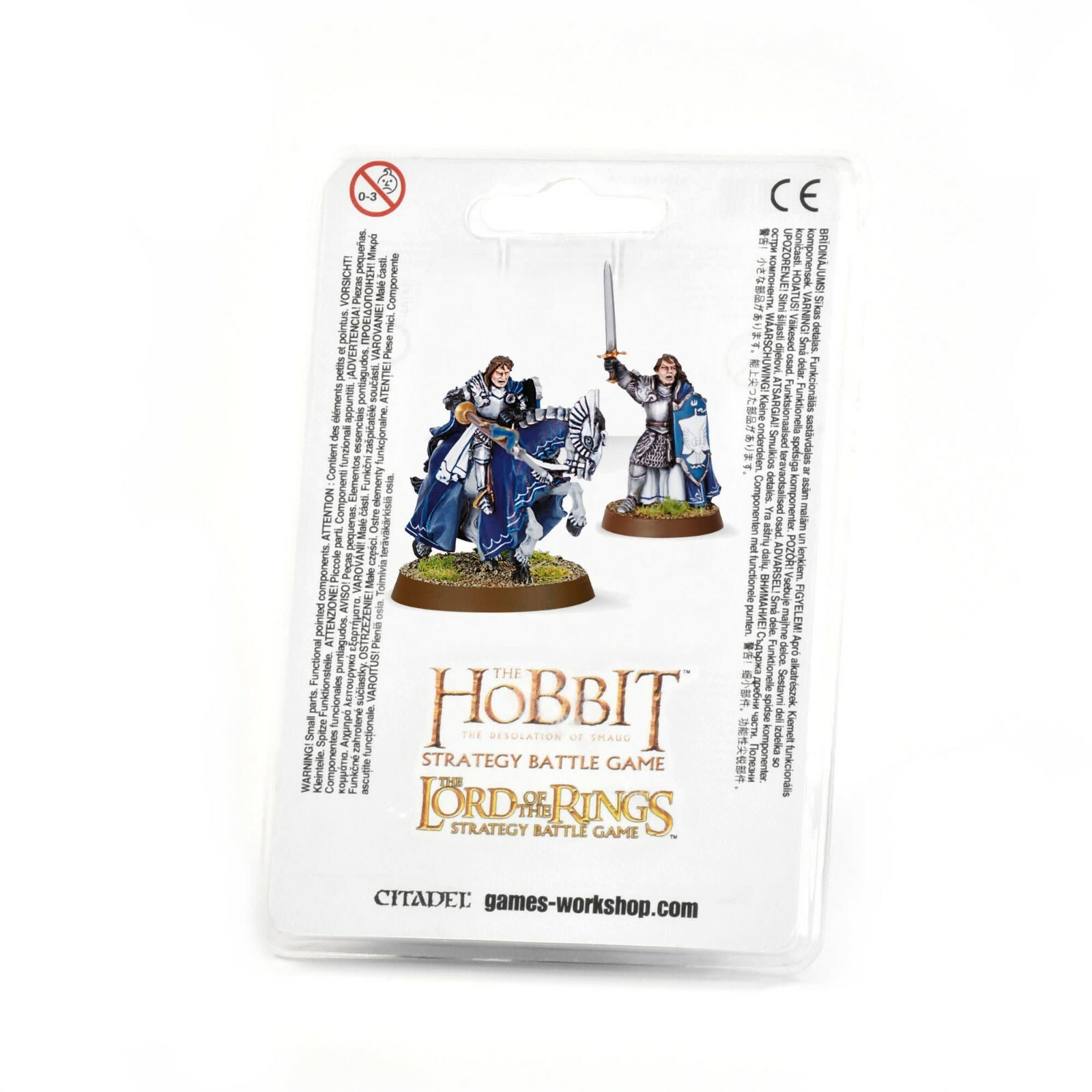 Принц Имрахил из Дол Амрота Фут и Конный Блистер Хоббит Лорд Кольца