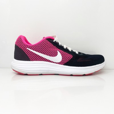 

Nike Womens Revolution 3 819303-600 Черные кроссовки для бега, размер 7, Черный, 819303-600