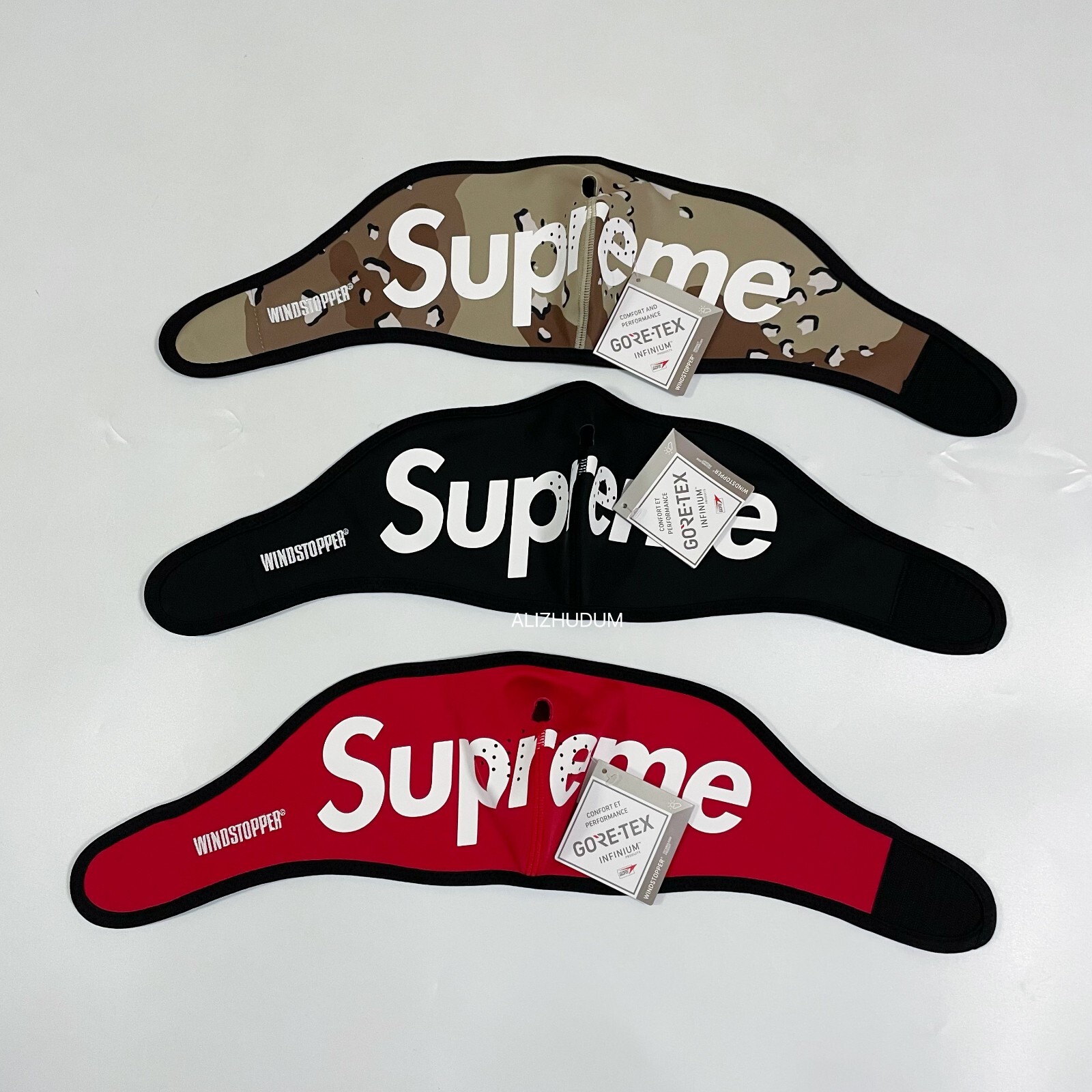 SUPREME FW22 WINDSTOPPER FACEMASK BLACK RED CAMO | eBay SUPREME FW22 WINDSTOPPER FACEMASK BLACK RED CAMO | eBay