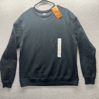 Champion Sweatshirt Mens Medium Gray C9 Crewneck Pullover  Active Performance