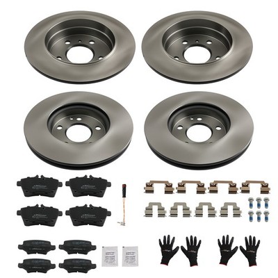 Ensemble Disques Freins for Mercedes-Benz A W169 B W245 1694201420