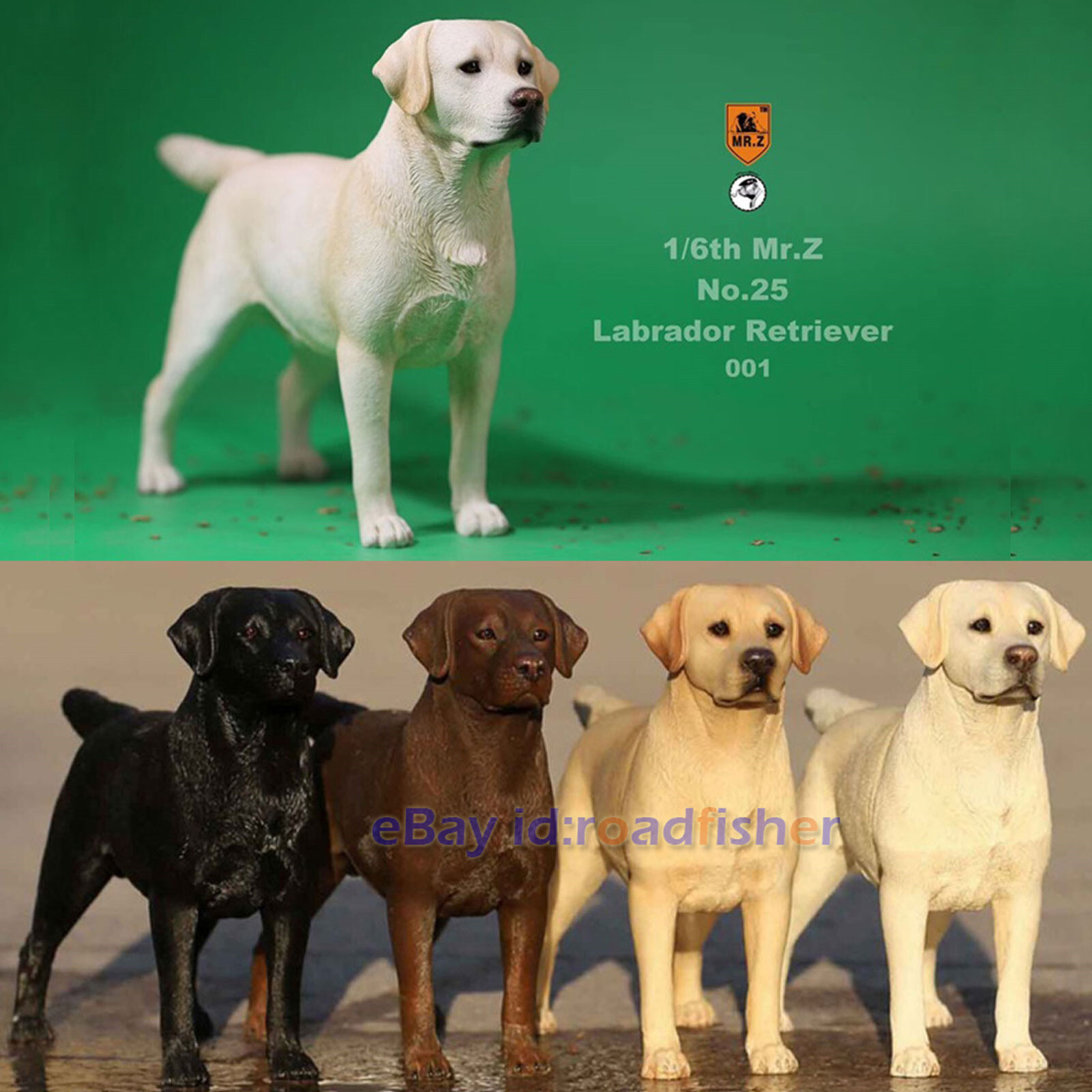 もりいぬ Mr.Z 1/6 Labrador Retriever Loyal Dog Pet Figure Animal Decor