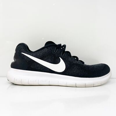 

Nike Womens Free Rn 2017 880840-001 Черные кроссовки для бега Размер 9,5, Черный, Free Rn 2017