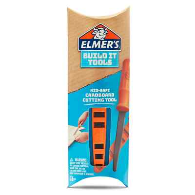 Elmers Build It Tools Kid Safe Cutting Tool Construct And Create Cardboard 6+