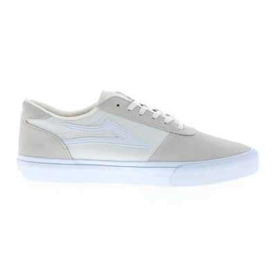 Lakai Manchester MS1200200A00 Мужские белые кроссовки, вдохновленные скейтбордом