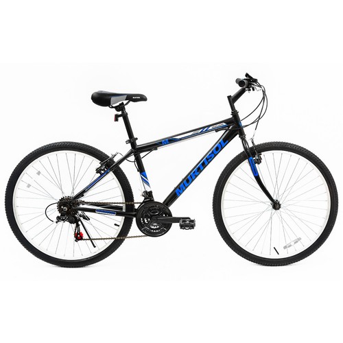 26'' Mountain Bike 18 Speed Front Suspension Bicycles Shimano Blue & Black