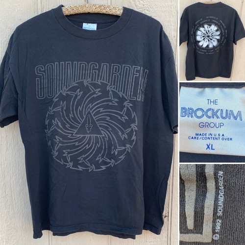 90年代SOUNDGARDEN BADMOTORFINGER Tシャツ 90s Soundgarden Badmotorfinger Classic Style Black Unisex