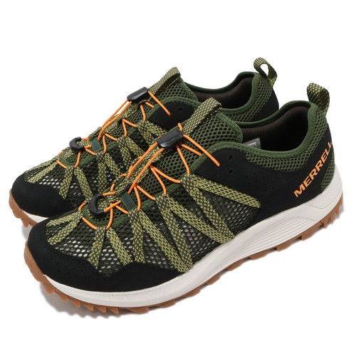 

Merrell Wildwood Aerosport Lichen Green Gum Мужская обувь для воды на открытом воздухе J036113, Зеленый, Wildwood Aerosport