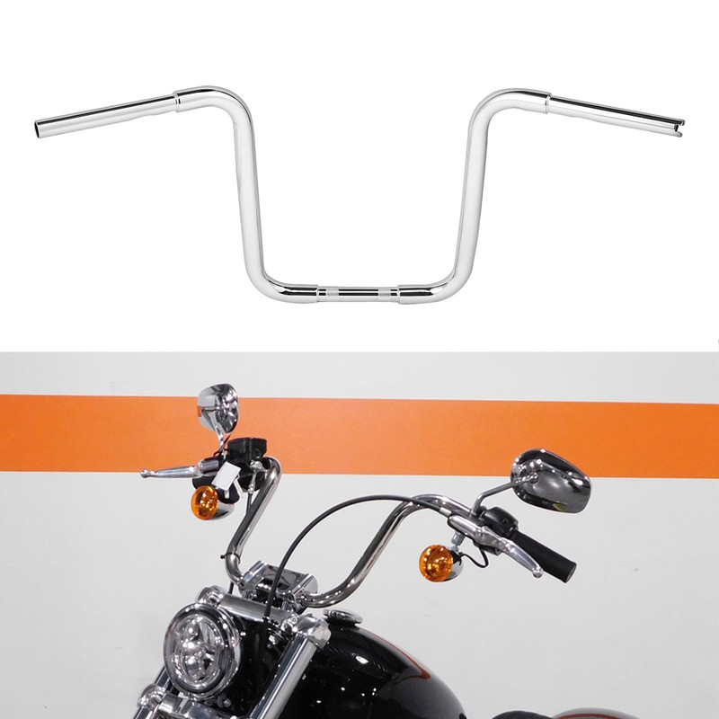 1-1/4" Chrome 16" Ape Hangers Handlebars Fit For Harley Softail Sportster XL