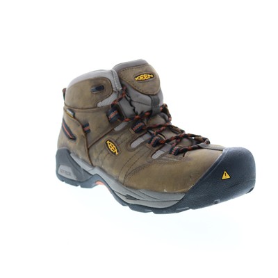 

Keen Detroit XT 1020039 Мужские коричневые сверхширокие кожаные походные ботинки на шнуровке 16, Коричневый, Keen Detroit XT