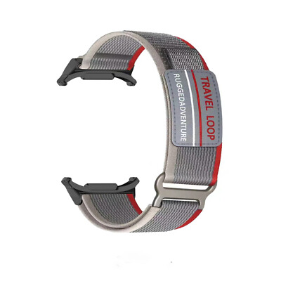 Nylon Band For Samsung Galaxy Watch 7 Ultra 47mm Fabric Trail Loop Sport Strap