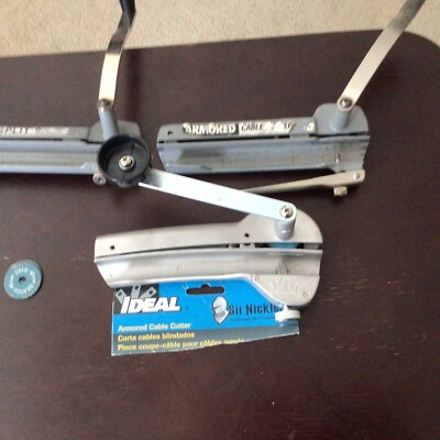 BX Cable Cutter (3) Ideal New -seater Used & Armored SEE Description 
