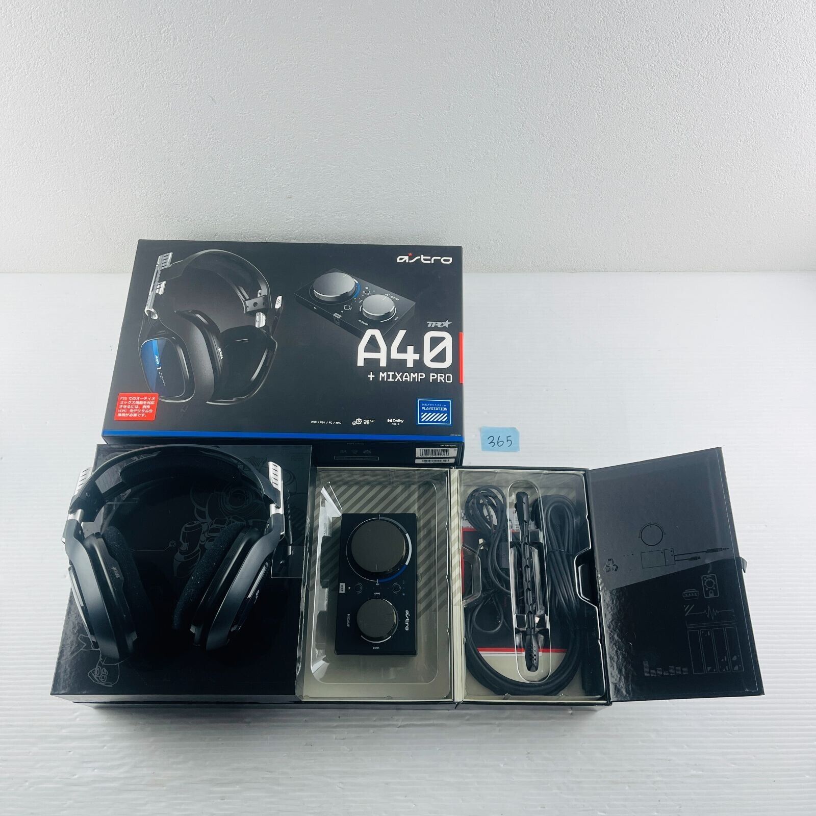 ◇365 Astro Gaming A40 TR Headset + MixAmp Pro TR Black ◇365 Astro Gaming A40 TR Headset + MixAmp Pro TR Black