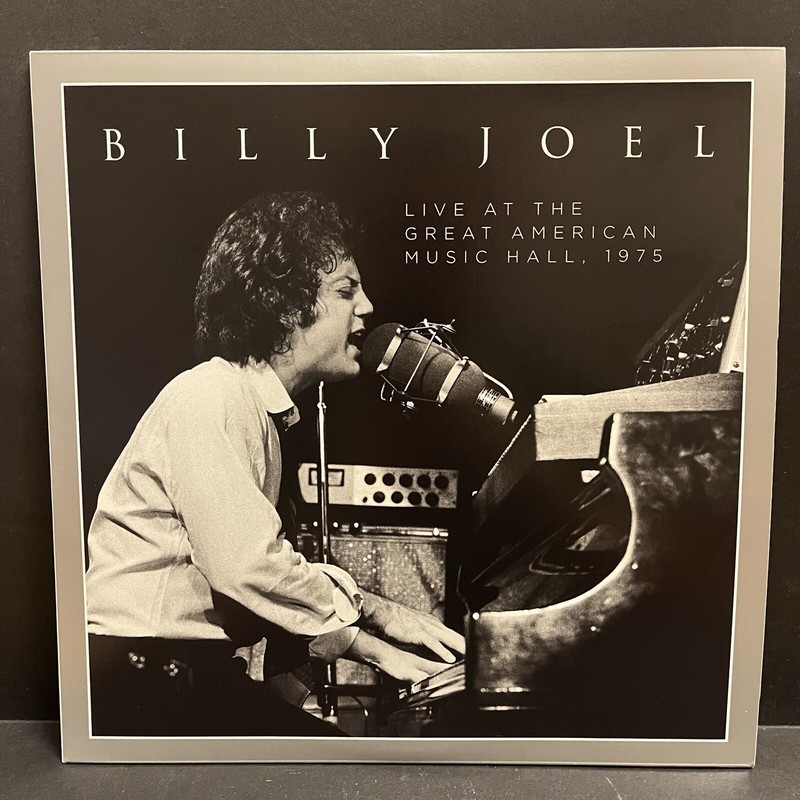 BILLY JOEL Live at the Great American Music Hall 1975 VINYL LP 2 RECORD SET