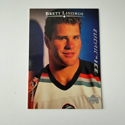 1995 Upper Deck Hockey #82 Brett Lindros Electric Ice