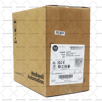 New Allen-Bradley 25C-D010N114 PowerFlex 527 4kW 5Hp AC Drive via UPS