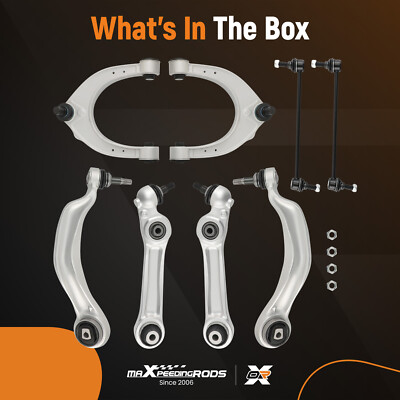 8X Front Suspension Control Arm Sway Bar Link Kit for BMW 535i 550i 740i F07 F01