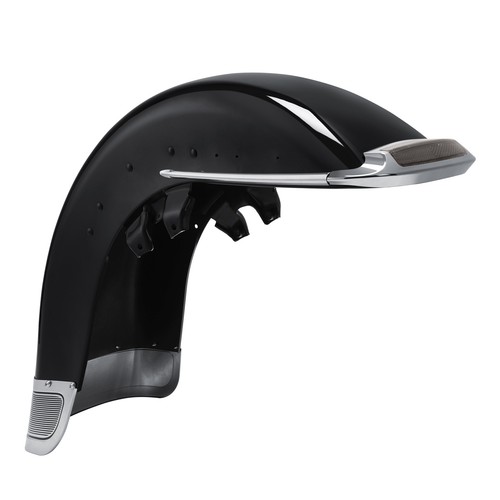 Vivid Black Front Fender For Harley Touring Electra Glide Road King FLHT 1989-13