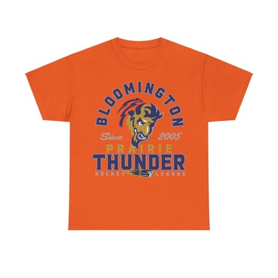 Bloomington Prairie Thunder Est 2005 Illinois Hockey Team T-shirt
