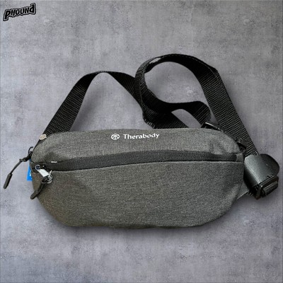 Therabody United Airlines Polaris Crossbody Belt Bag Travel Amenity Kit New 3
