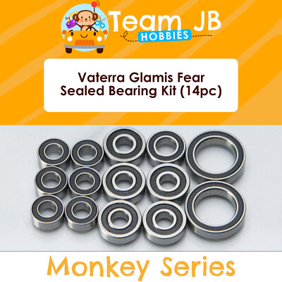 Vaterra Glamis Fear - 14 Pcs Rubber Sealed Bearings Kit