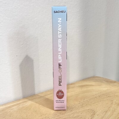 Sacheu Beauty STAY-N Peel Off Lip Liner Tattoo ~03 p-INKED~ Rose Pink Stain NIB