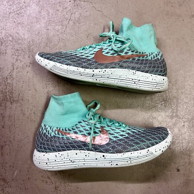 Nike Women s Size 8 Lunarepic Flyknit Shield Running Sneakers 849665-300