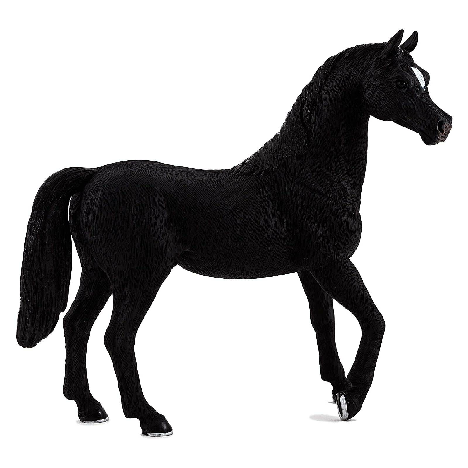 MOJO Arabian Stallion Black Horse Animal Figure 387069 NEW Educational Learning