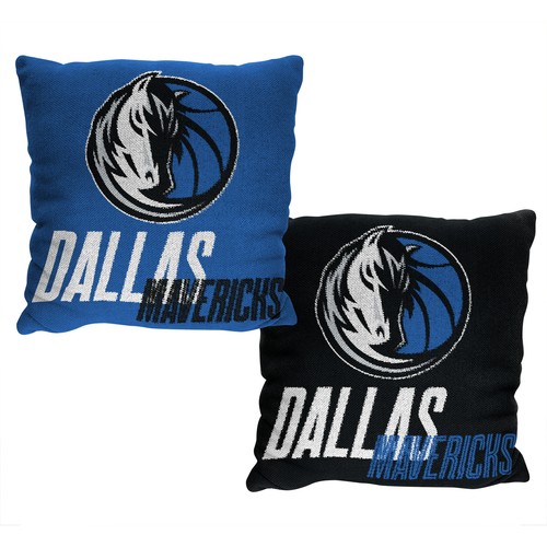 Двусторонняя жаккардовая декоративная подушка Northwest NBA Dallas Mavericks 20x20