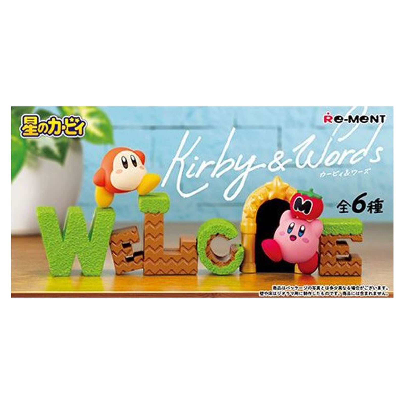 Мини-дисплей Re-Ment Kirby And Words НОВИНКА В НАЛИЧИИ