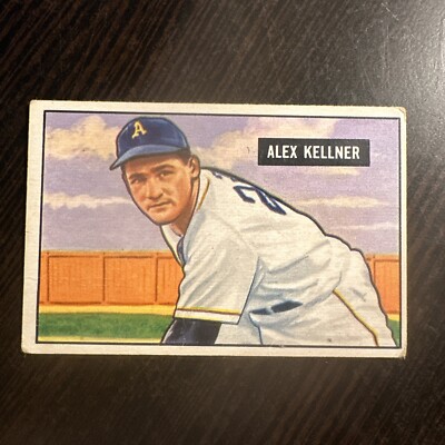 1951 BOWMAN ALEX KELLNER #57 VG OR BETTER *Hot Corner Vintage* G