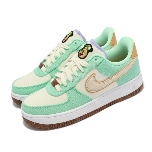 

Женская повседневная обувь Nike Wmns Air Force 1 07 LX Happy Pineapple Green CZ0268-300, Зеленый, Wmns Air Force 1 07 Lx