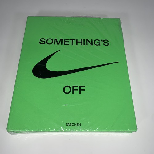 洋書 SOMETHING'S OFF by TASCHEN Virgil Abloh x Nike ICONS “Somethings Off” Taschen Hardcover