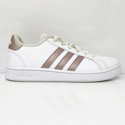 

Adidas Boys Grand Court EF0101 Белая повседневная обувь Кроссовки Размер 2.5, Белый, Grand Court