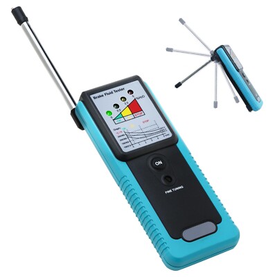 Brake Fluid Tester Oil Inspection Car Automotive Diagnostic Testing Tool,4 LED