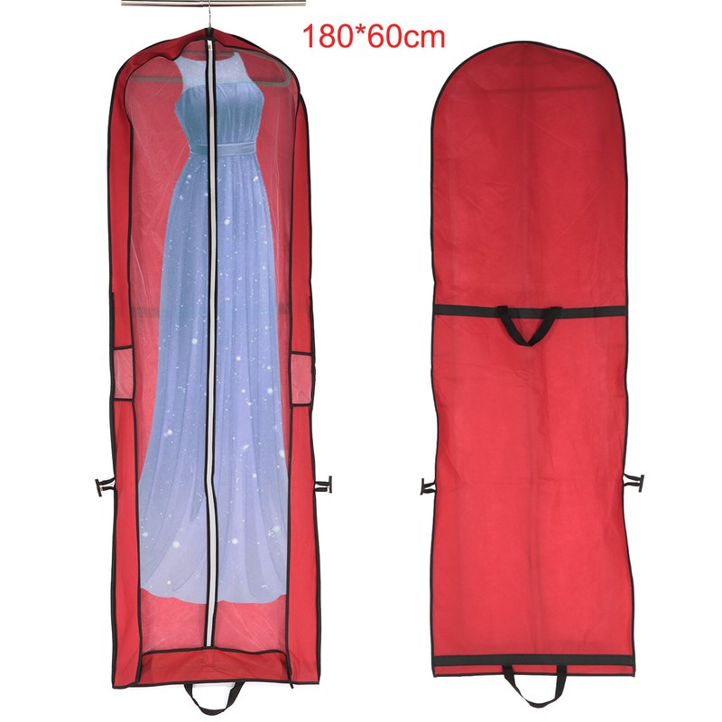 Lange Brautkleider Kleidersack Hochzeits Ballkleid Schutzhülle 180*60cm