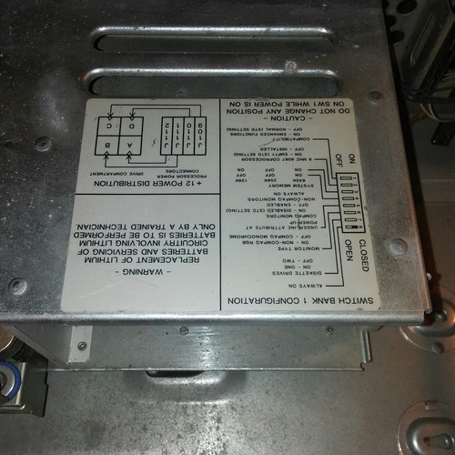 VINTAGE COMPAQ DESKPRO CHASSIS RETRO GAME COMPUTER RESTORE REPURPOSE