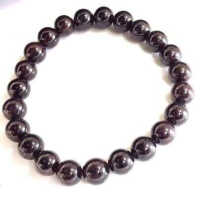 8MM Beads Handmade Natural Gemstone Balance Bracelet Round Healing Reiki 7.5''