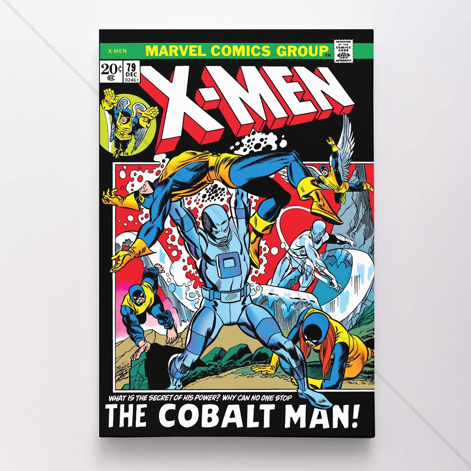 Uncanny X-Men Poster Canvas Vol 1 #79 Xmen Marvel Comic Book Art Print