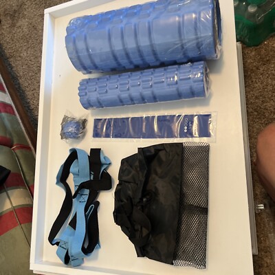 5 in 1 Foam Roller Set Blue In Color