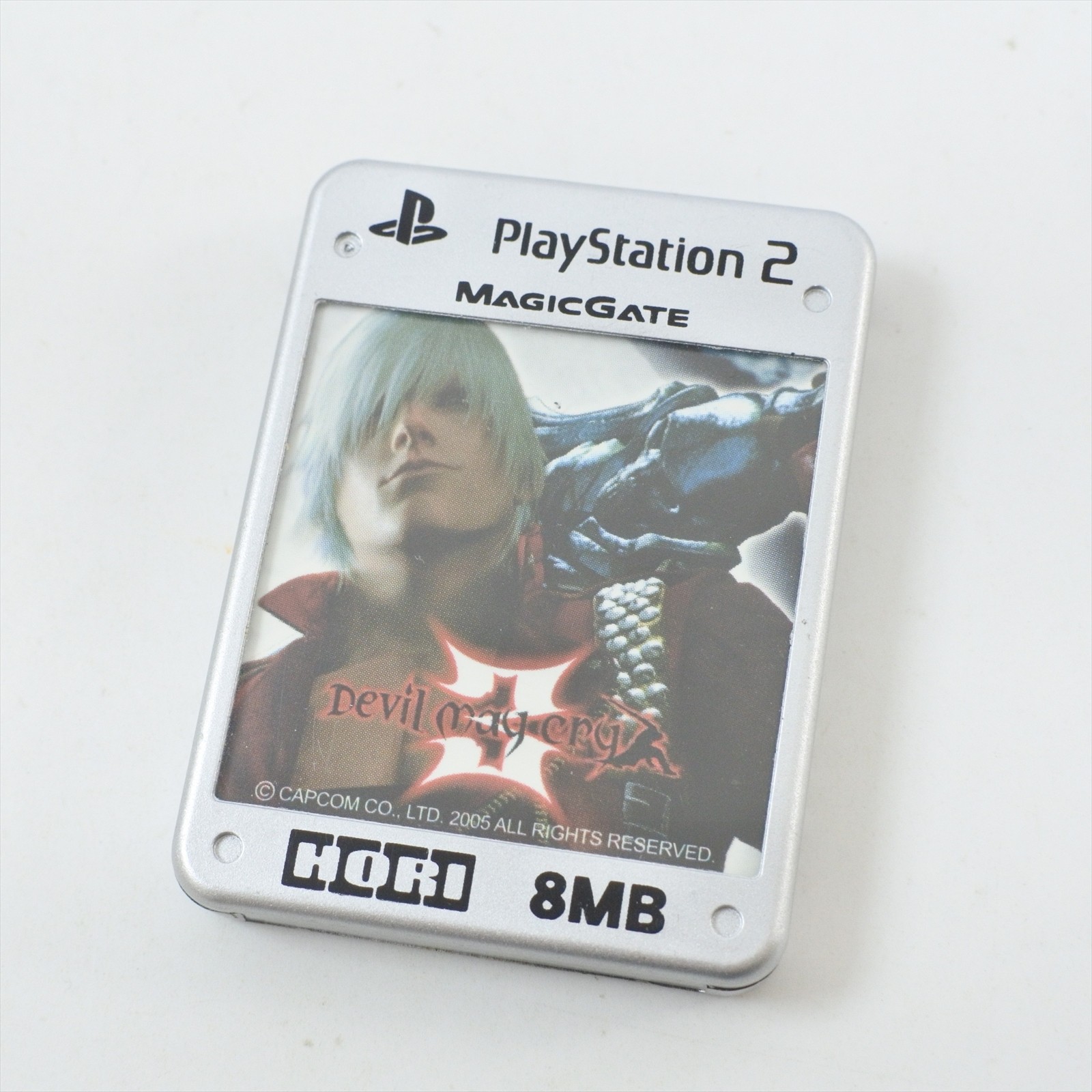 HORI PS2 Memory Card 8MB DEVIL MAY CRY 3 III for Playstation
